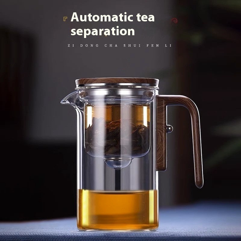 Separation Filtration Glass Tea Pot