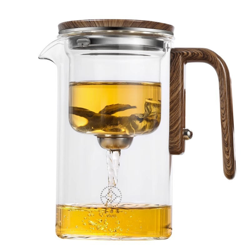 Separation Filtration Glass Tea Pot