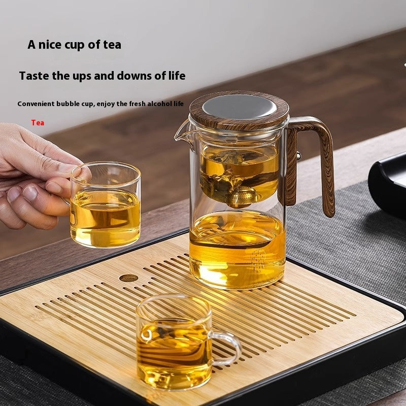 Separation Filtration Glass Tea Pot